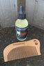 THIGHBRUSH® LIQUORS - Beard Oil - 2 Ounce Bottle and Comb Set - Choose Your Scent