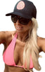 THIGHBRUSH® BEARD RIDING COMPANY - Trucker Snapback Hat - Black - Pink