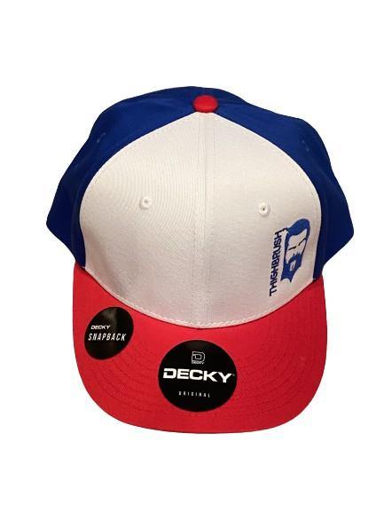 THIGHBRUSH® - "LIMITED EDITION" - Snapback Hat - Red, White and Blue