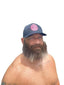 THIGHBRUSH® BEARD RIDING COMPANY - Trucker Snapback Hat - Black - Pink