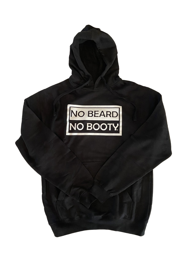 THIGHBRUSH® - "NO BEARD NO BOOTY" - Unisex Hooded Sweatshirt