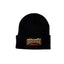 THIGHBRUSH® APPAREL - "EN FUEGO" - Cuffed Beanies - Black