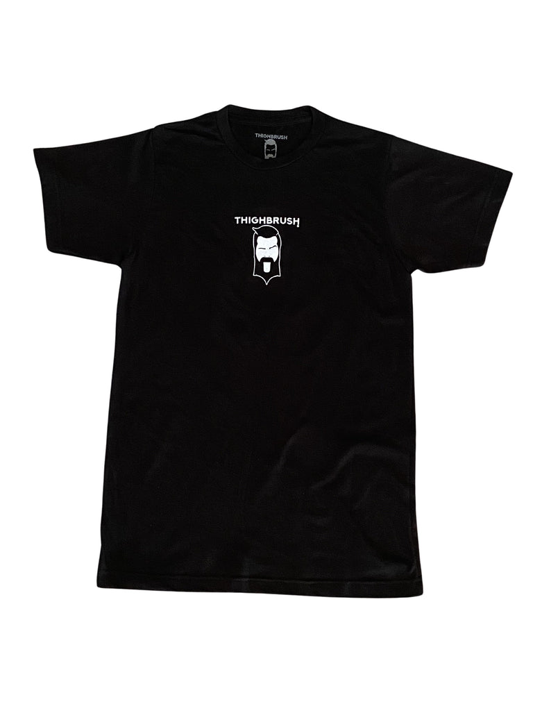 THIGHBRUSH® - THIGH TIMES - Men's T-Shirt - Black