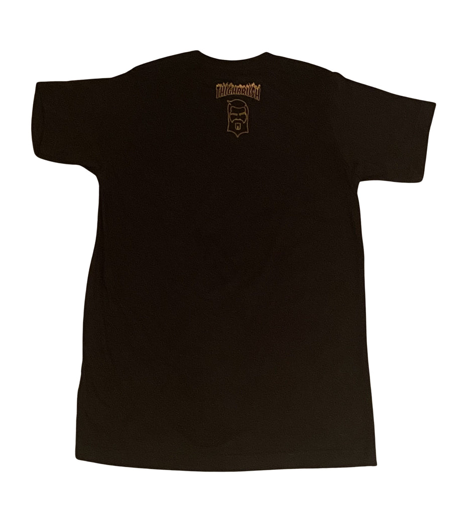 THIGHBRUSH® APPAREL - "EN FUEGO" - Men's T-Shirt - Black - 