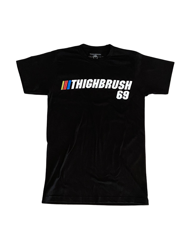 THIGHBRUSH® 69 - "NASTY CAR" - Men's T-Shirt - Black - 
