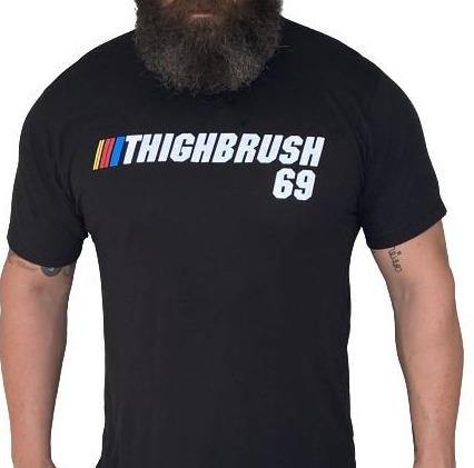 THIGHBRUSH® 69 - "NASTY CAR" - Men's T-Shirt - Black - 
