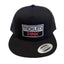 THIGHBRUSH® - TICKLED PINK - Trucker Snapback Hat - Flat Bill - Black