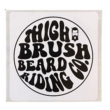 THIGHBRUSH® BEARD RIDING COMPANY - Sticker - 
