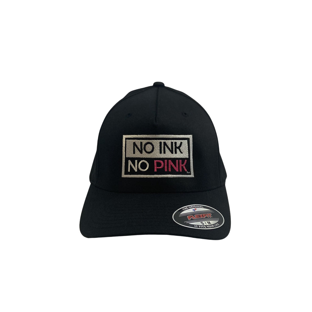 THIGHBRUSH® "NO INK NO PINK" - FlexFit Hat - Black