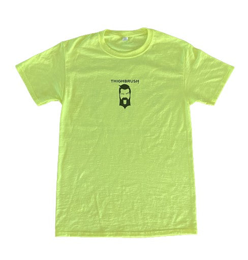 ﻿THIGHBRUSH® Landscaping - Men's T-Shirt - Safety Yellow