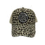 THIGHBRUSH® BEARD RIDING COMPANY - Criss-Cross Ponytail Trucker Snapback Hat - Leopard