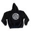 THIGHBRUSH® BEARD RIDING COMPANY - Unisex Hooded Sweatshirt - Black