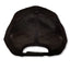THIGHBRUSH® - Trucker Snapback Hat - Black on Black with White