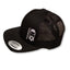 THIGHBRUSH® - Trucker Snapback Hat - Black on Black with White
