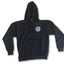 THIGHBRUSH® BEARD RIDING COMPANY - Unisex Hooded Sweatshirt - Black
