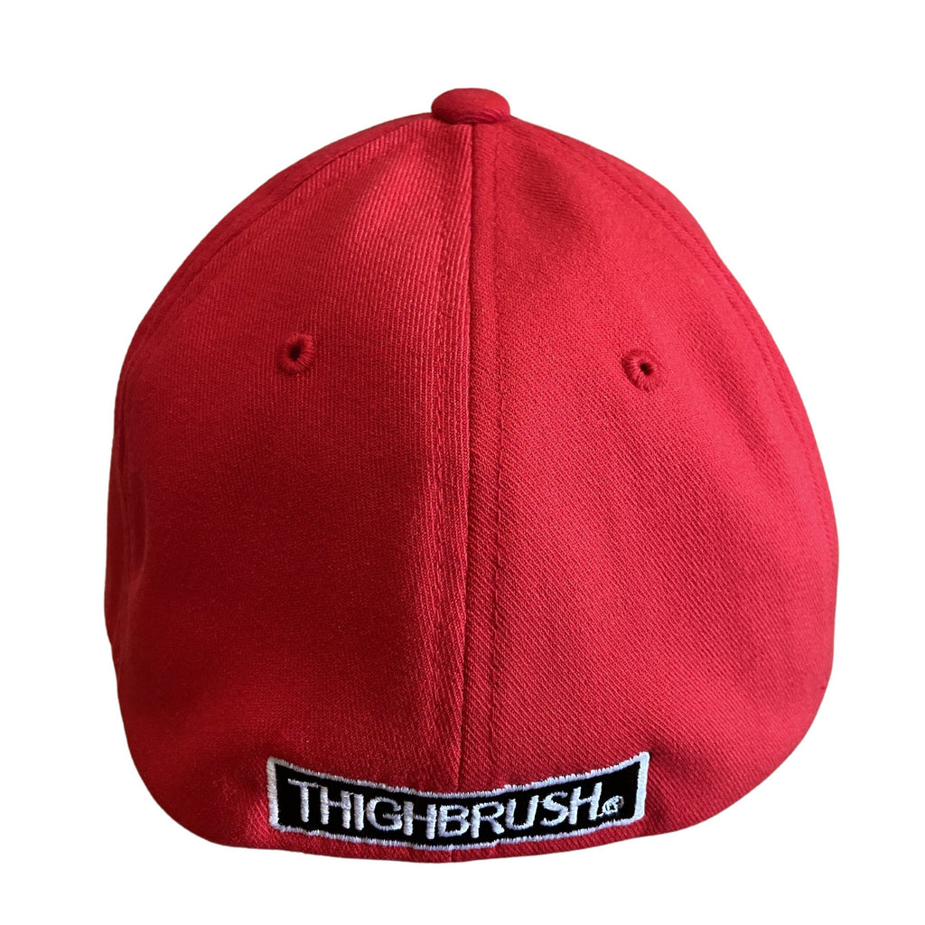 THIGHBRUSH® - MAKING FOREPLAY GREAT AGAIN - FlexFit Hat - Red