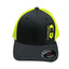 THIGHBRUSH® - Trucker OSFA Mesh FlexFit Hat - Charcoal Grey and Safety Green