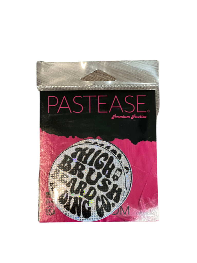 PASTEASE® Premium Pasties - THIGHBRUSH® BEARD RIDING COMPANY - Round Shimmer