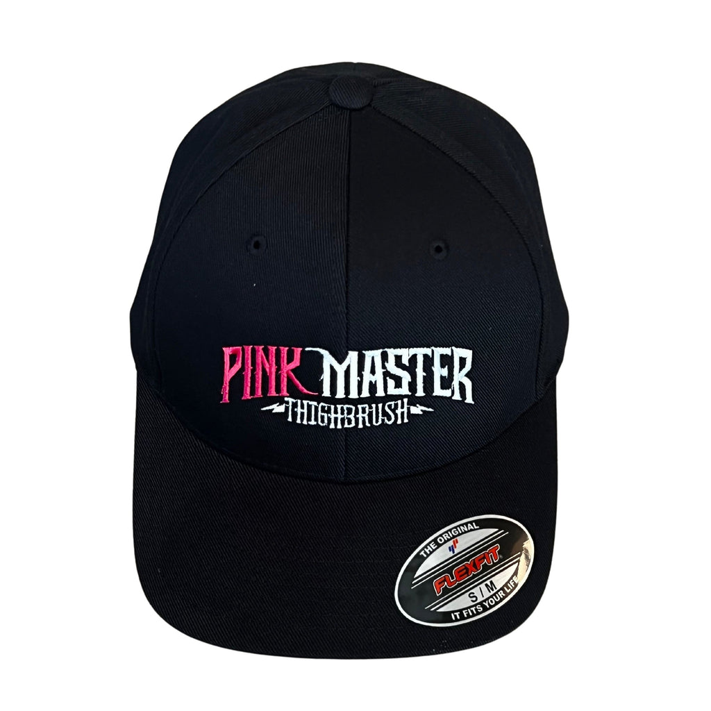THIGHBRUSH® - PINK MASTER - FlexFit Hat - Black