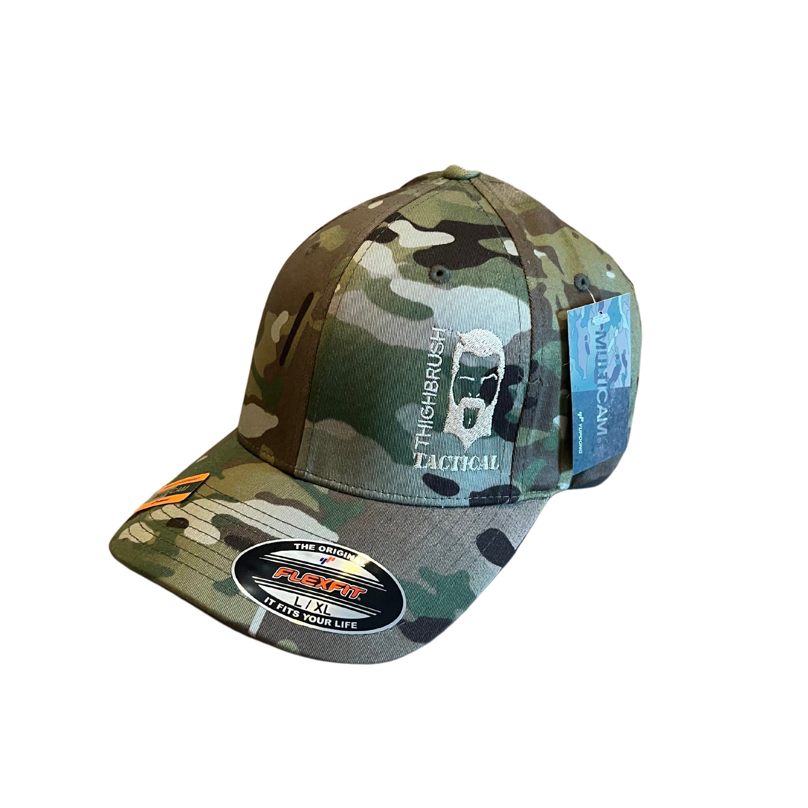 THIGHBRUSH® TACTICAL - FlexFit Hat Camo TEAM - - SQUEAL - SIX Multicam