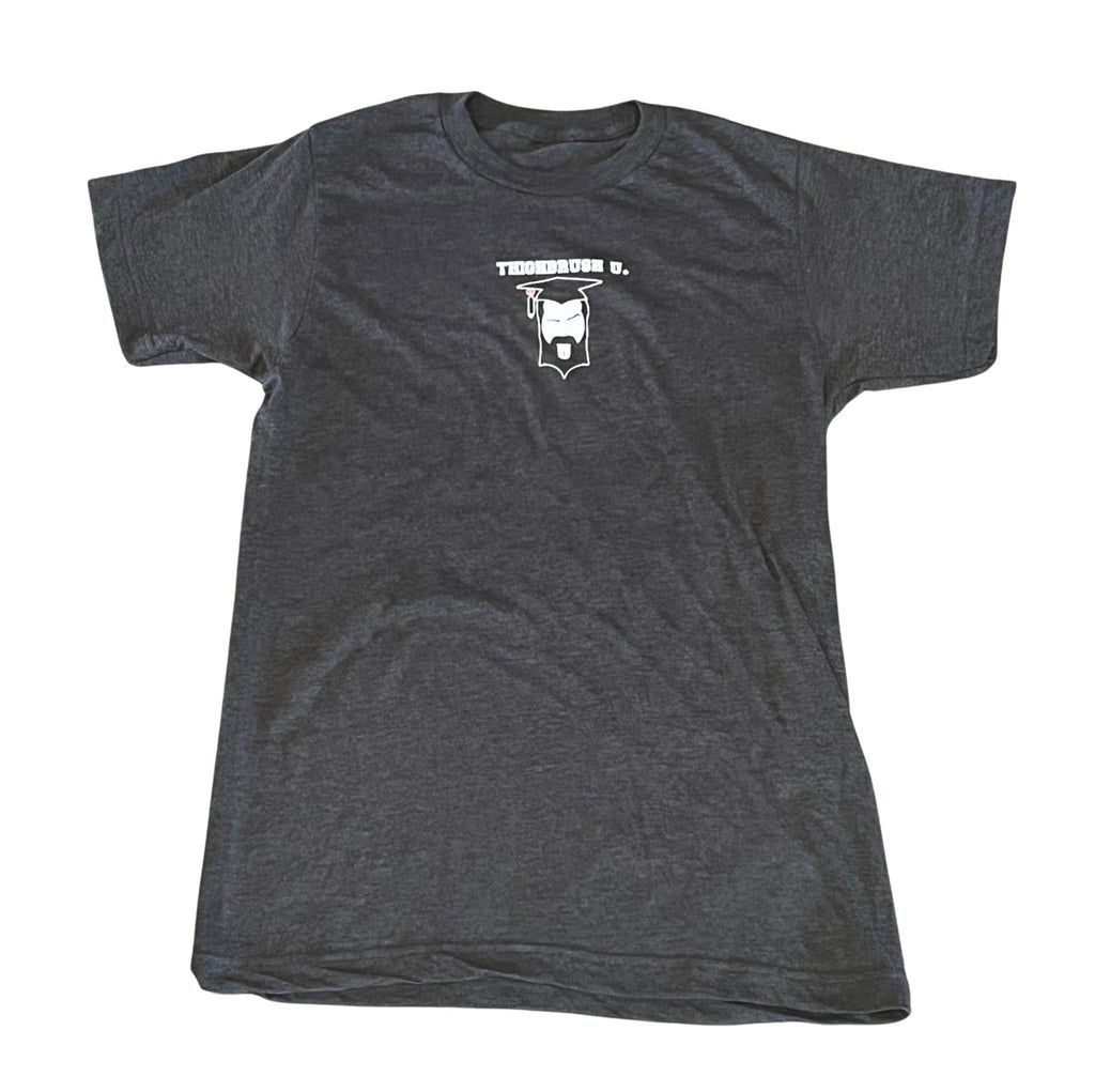 THIGHBRUSH® U - MAGNA CUM LOUDLY - Men's T-Shirt - Charcoal Grey