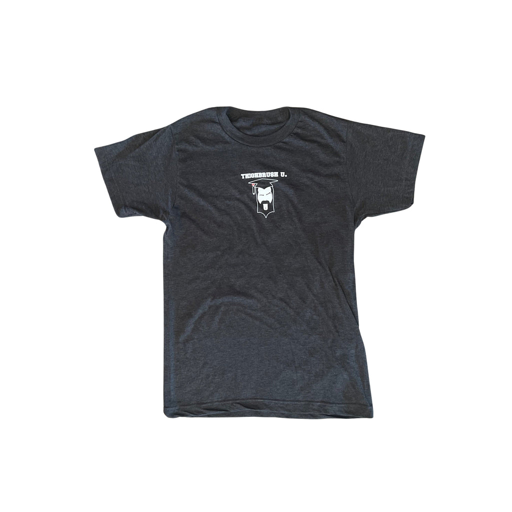THIGHBRUSH® U - MAGNA CUM LOUDLY - Men's T-Shirt - Charcoal Grey - 