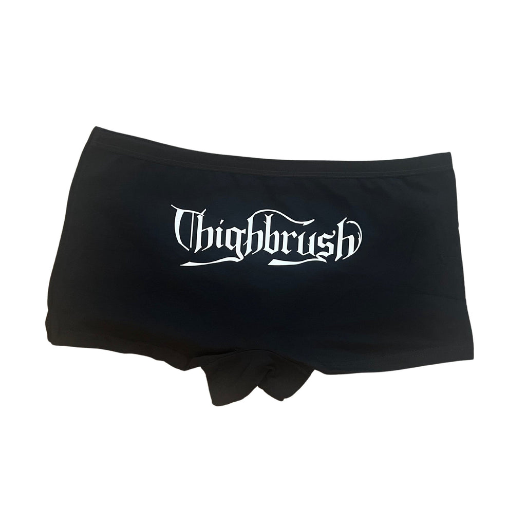 THIGHBRUSH® "OUTLAW" - Women's Underwear - Booty Shorts - Black 