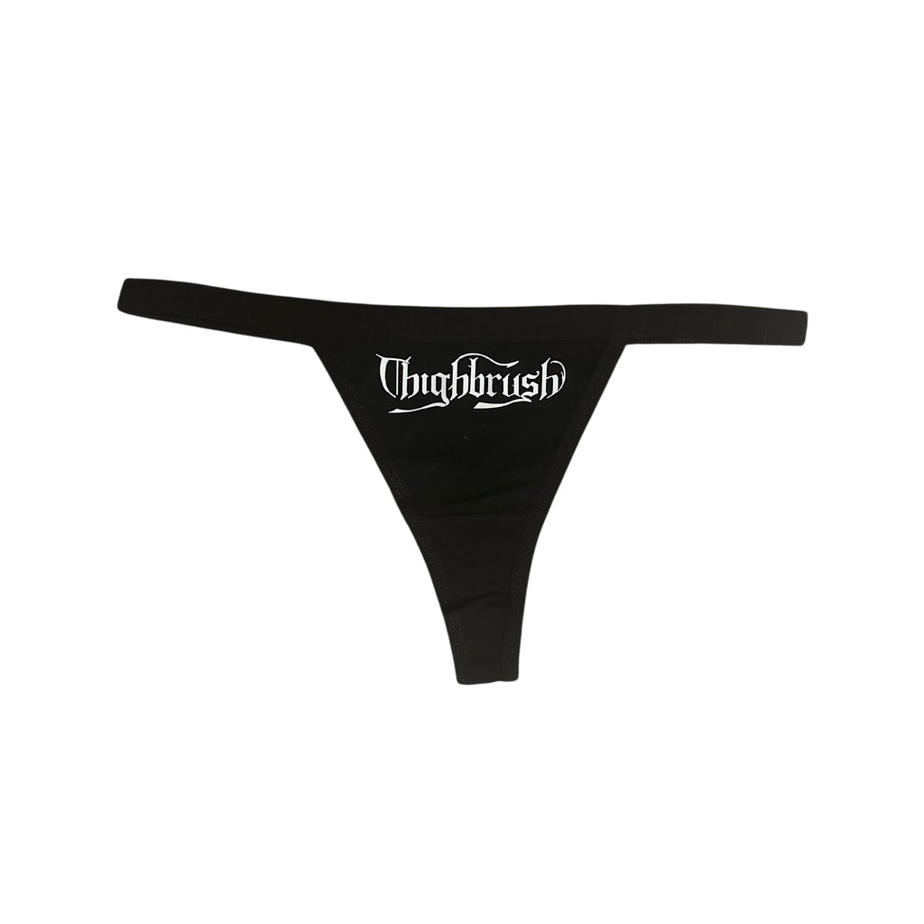 THIGHBRUSH® "OUTLAW" - Women's Thong Underwear - Black