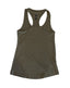 THIGHBRUSH® - SUNDAY TONGUE-DAY - Women's Tank Top - Military Green
