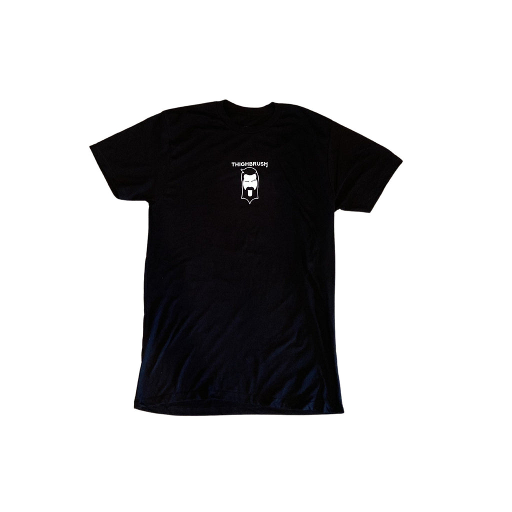 THIGHBRUSH® - SUPER-SPREADER - Men's T-Shirt - Black - 