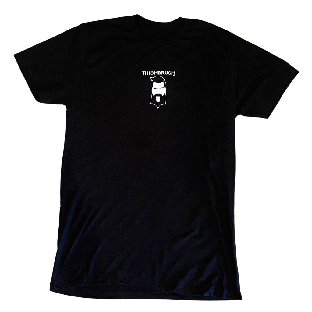 THIGHBRUSH® - SUPER-SPREADER - Men's T-Shirt - Black - 