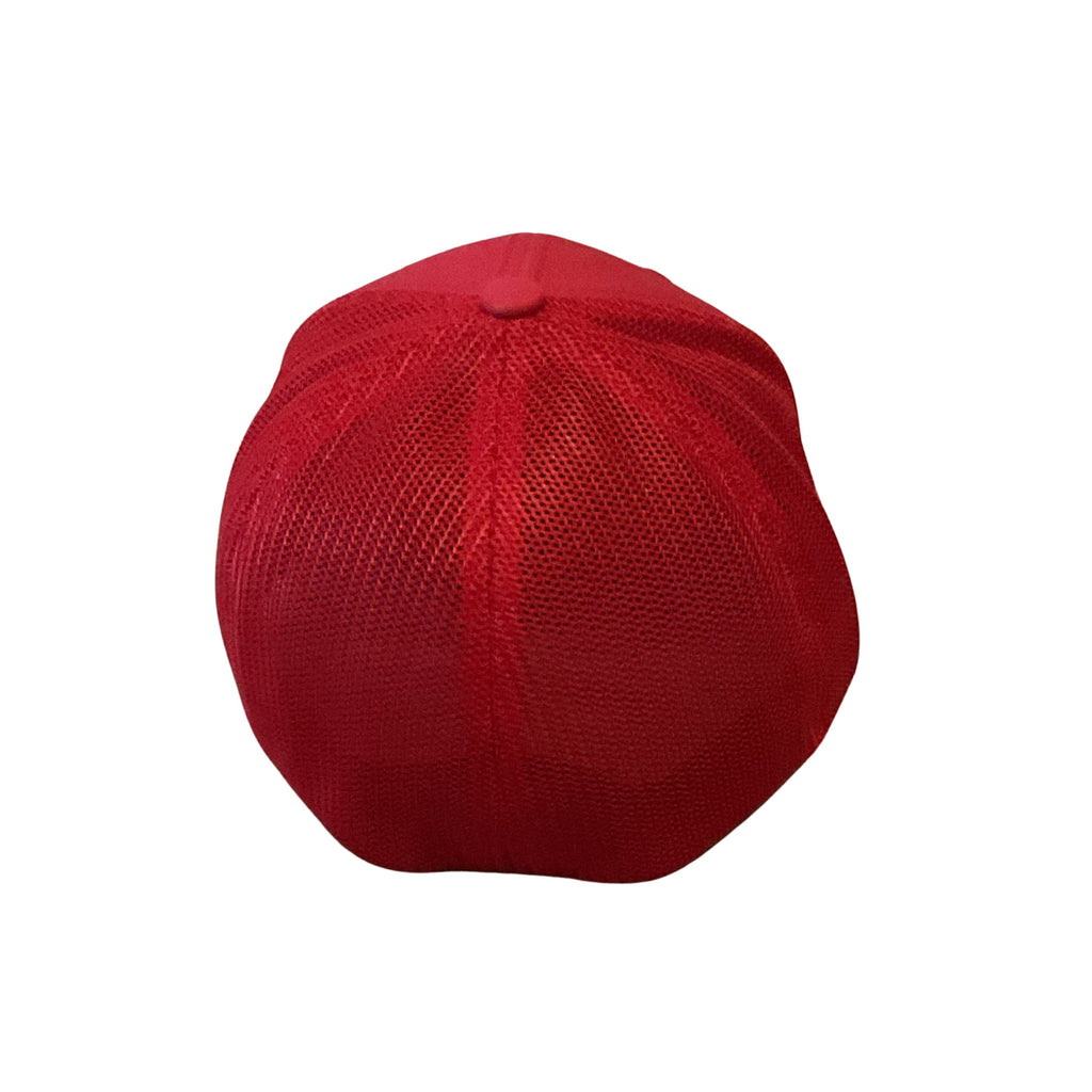 THIGHBRUSH® - Making Foreplay Great Again - Trucker OSFA Mesh FlexFit Hat - Red