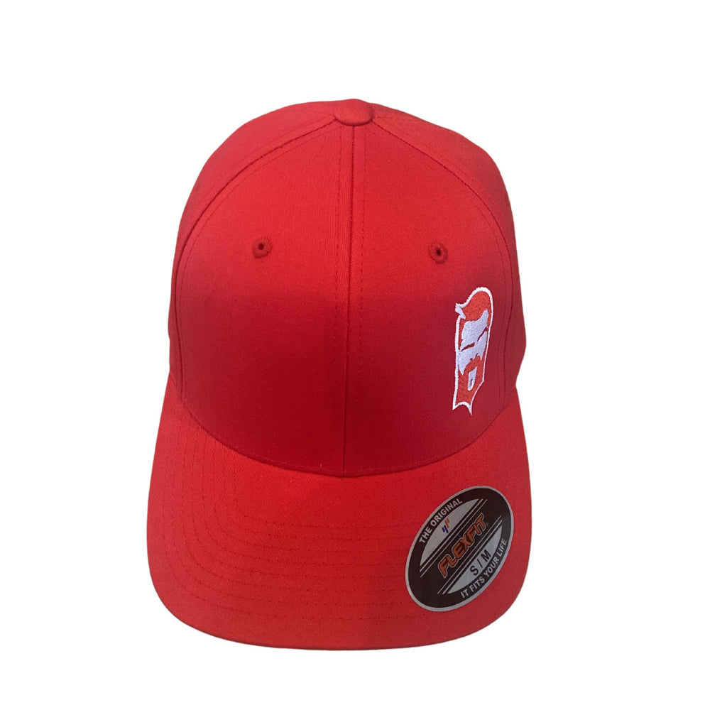 THIGHBRUSH® - FlexFit Hat - Red with White 