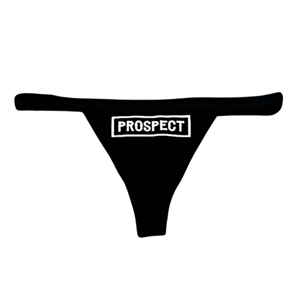 THIGHBRUSH® - PROSPECT - Women's Thong Underwear - Black 
