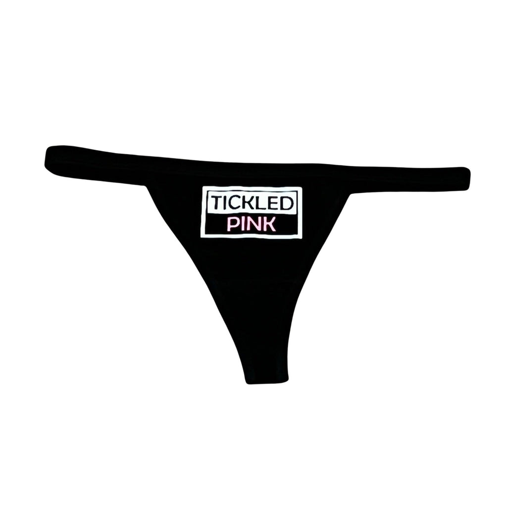 THIGHBRUSH® - TICKLED PINK - Women's Thong Underwear - 